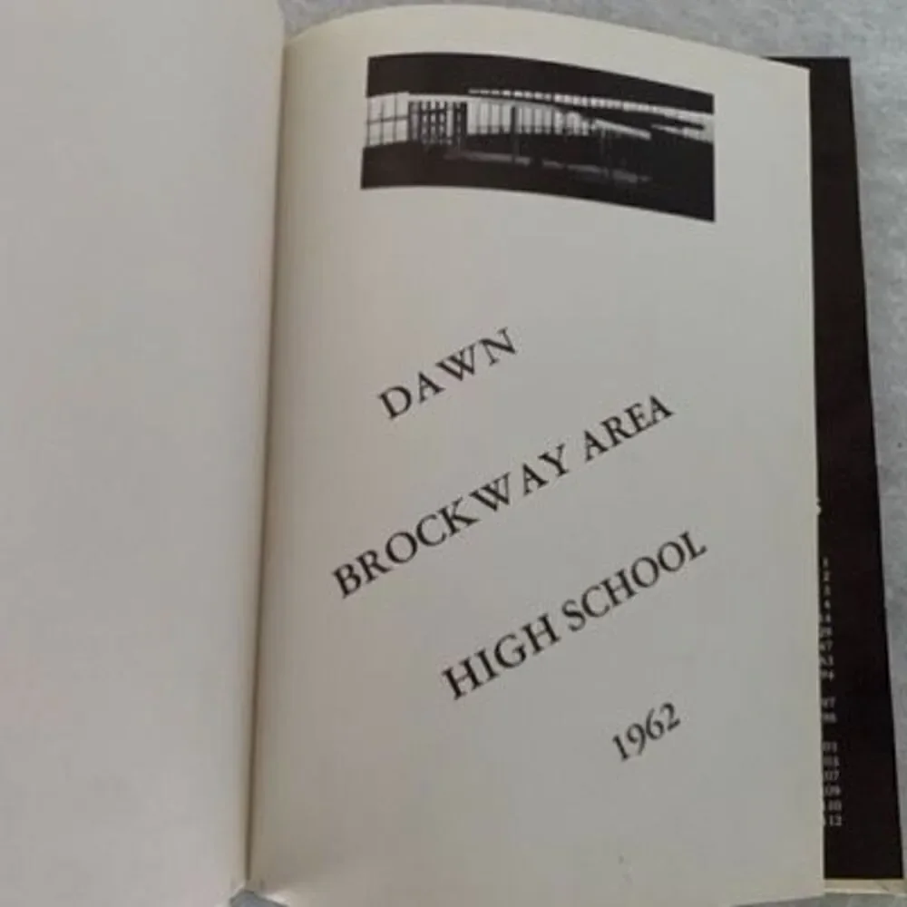 Brockway Area School District Dawn 1962 Yearbook Brockway Pennsylvania